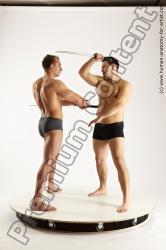 Fighting reference poses of Norbert & Radan